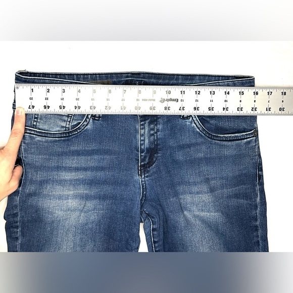 KUT FROM THE KLOTH Ankle Skinny Frayed Hem Blue Jeans Women’s Size 6 - Picture 10 of 16